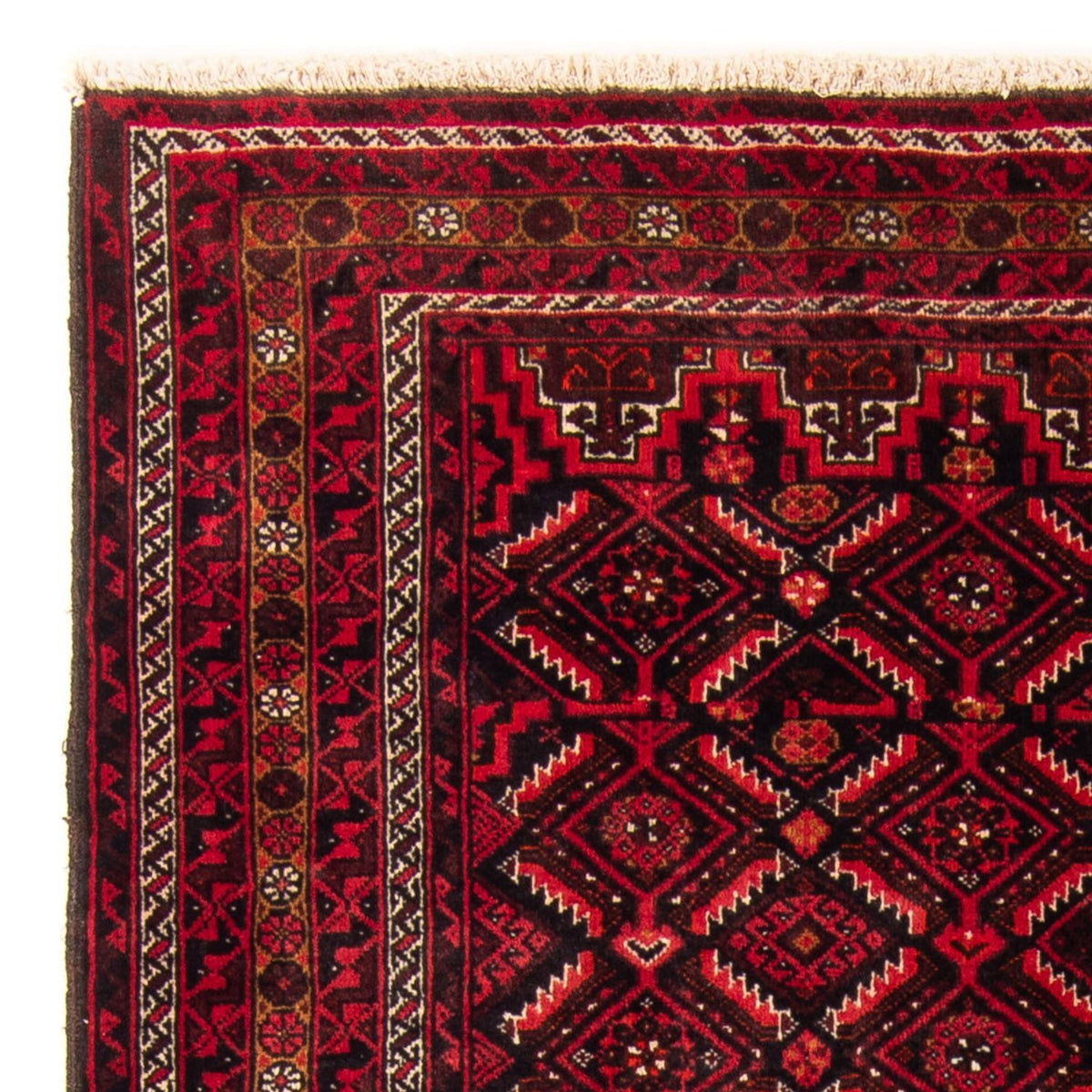Alfombra Belutsch - 182 x 102 cm - azul oscuro