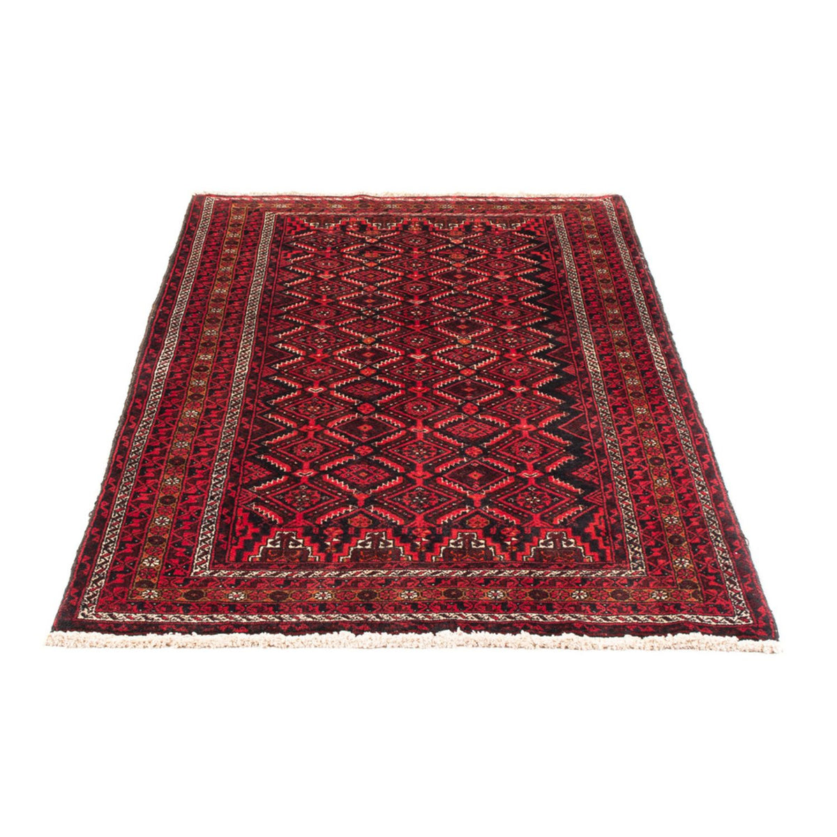Alfombra Belutsch - 182 x 102 cm - azul oscuro
