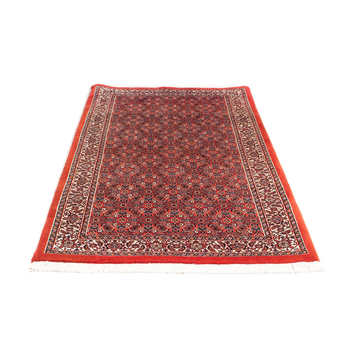 Alfombra de pasillo Alfombra persa - Bidjar - 205 x 102 cm - rojo