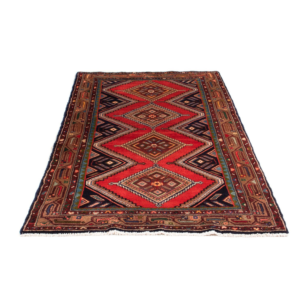 Alfombra de pasillo Alfombra persa - Nómada - 202 x 102 cm - rojo