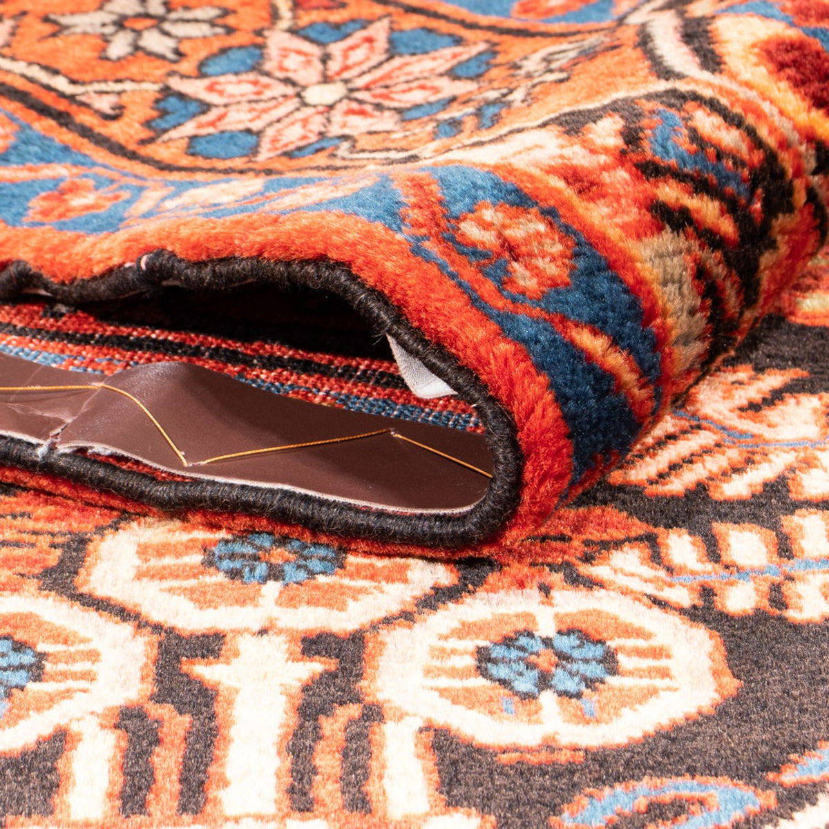 Alfombra persa - Nómada - 196 x 122 cm - azul oscuro