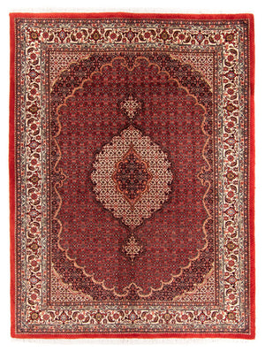 Alfombra persa - Bidjar - 209 x 153 cm - rojo