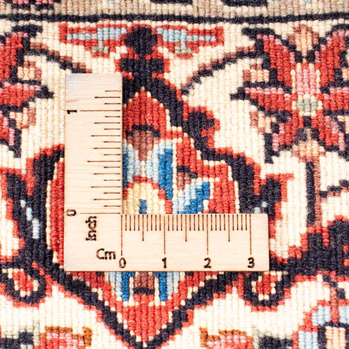 Alfombra persa - Bidjar - 209 x 153 cm - rojo