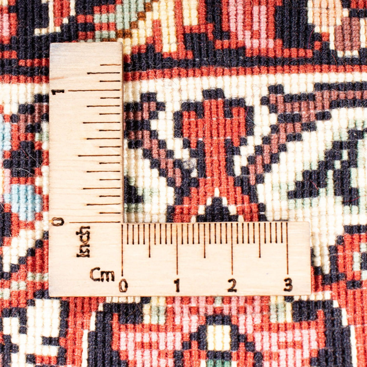 Alfombra persa - Bidjar - 224 x 144 cm - rojo
