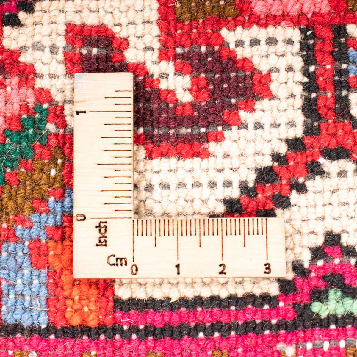 Alfombra persa - Nómada - 198 x 153 cm - rojo