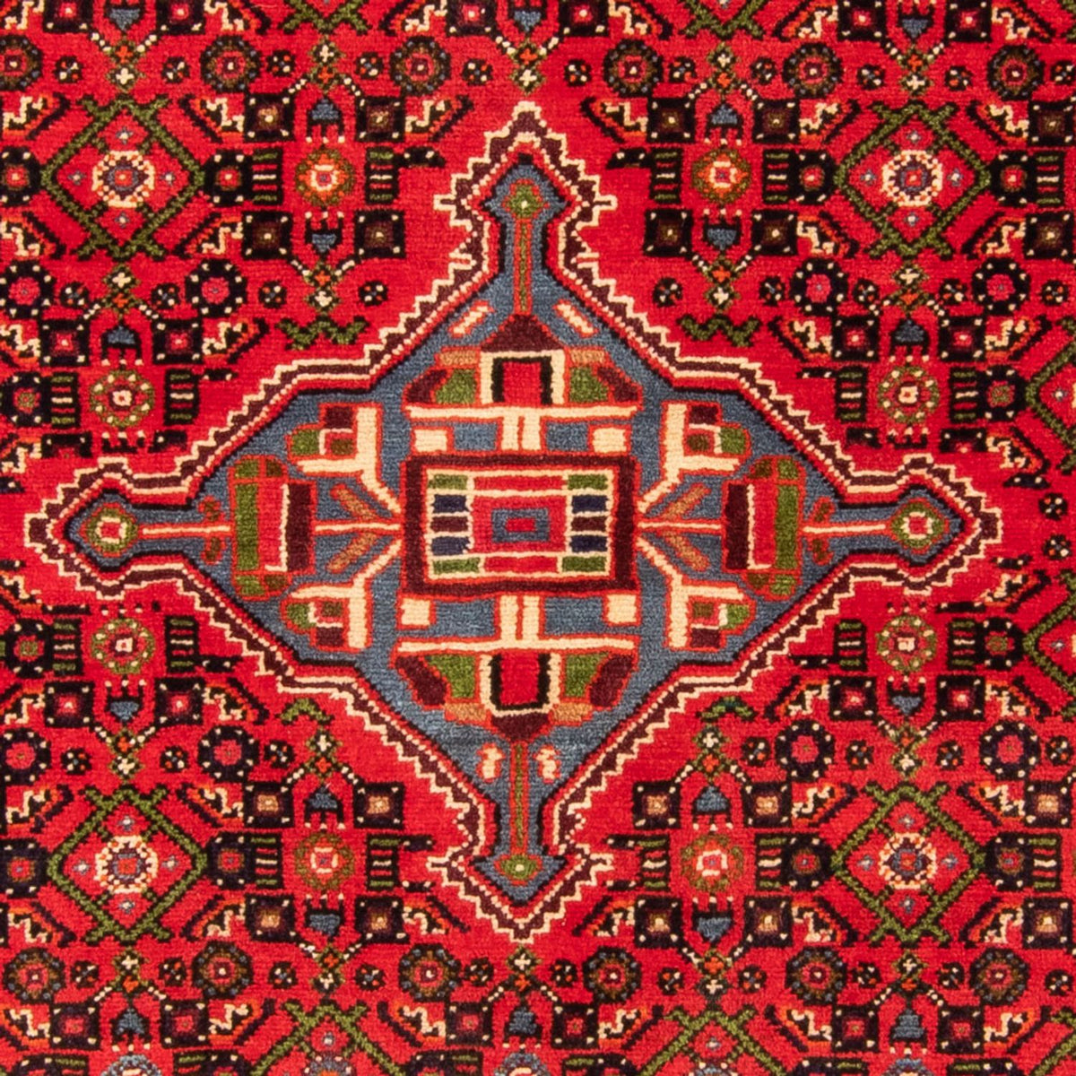 Alfombra persa - Nómada - 204 x 155 cm - rojo