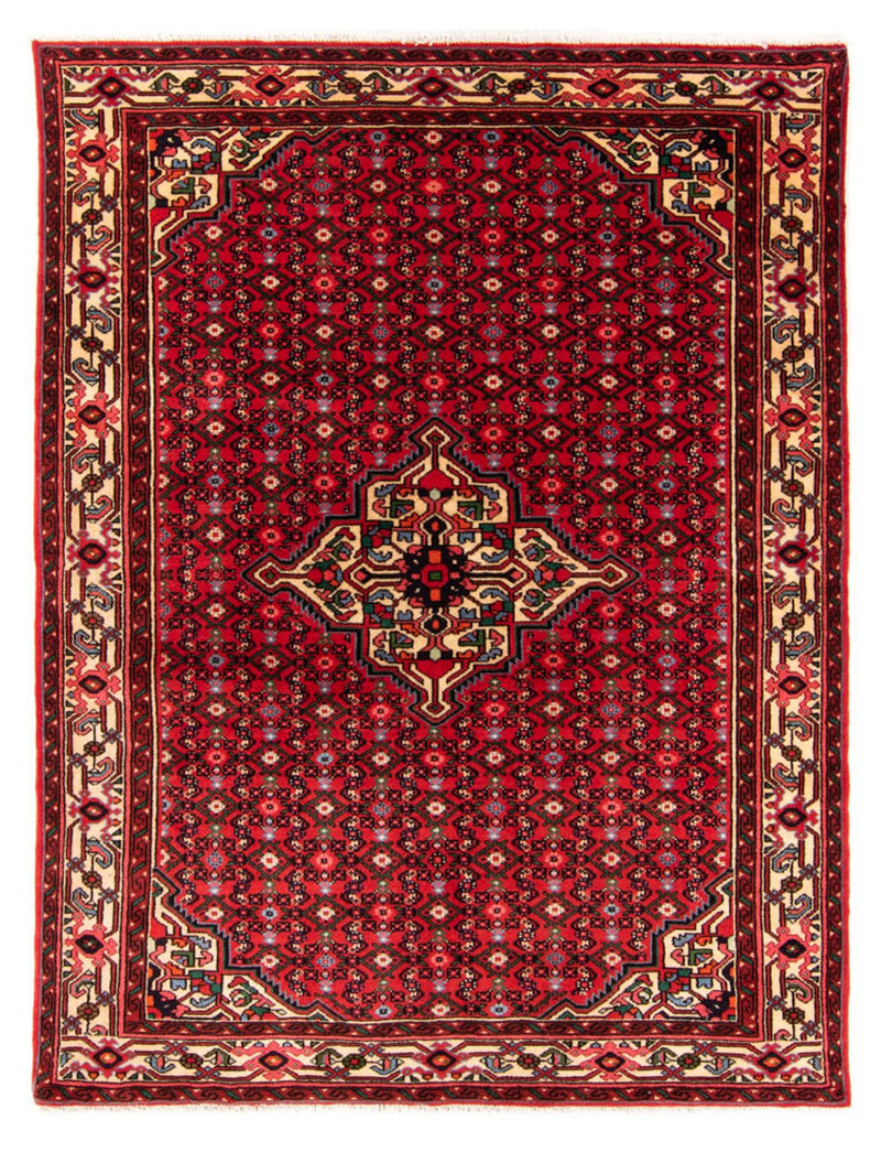 Alfombra persa - Nómada - 207 x 154 cm - rojo