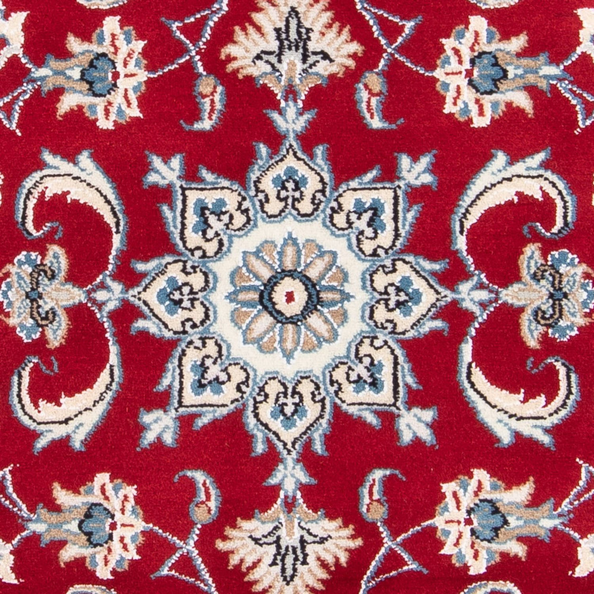 Alfombra persa - Nain - 140 x 68 cm - rojo