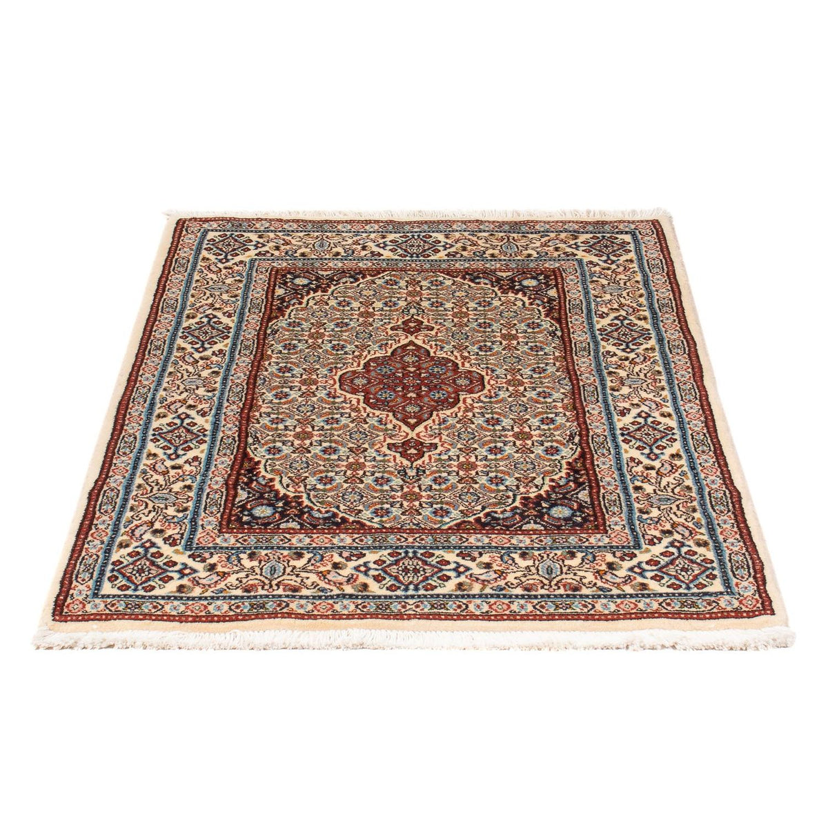 Alfombra persa - Clásica - 122 x 80 cm - beige
