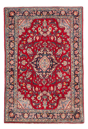 Alfombra persa - Bidjar - 125 x 81 cm - rojo