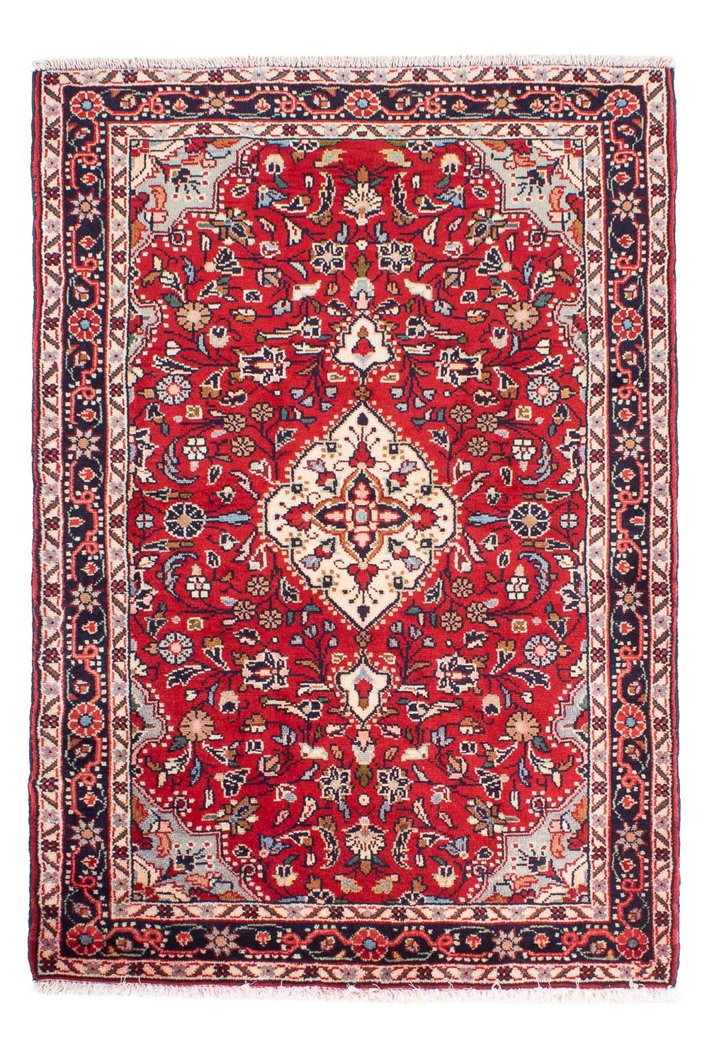 Alfombra persa - Clásica - 128 x 82 cm - rojo