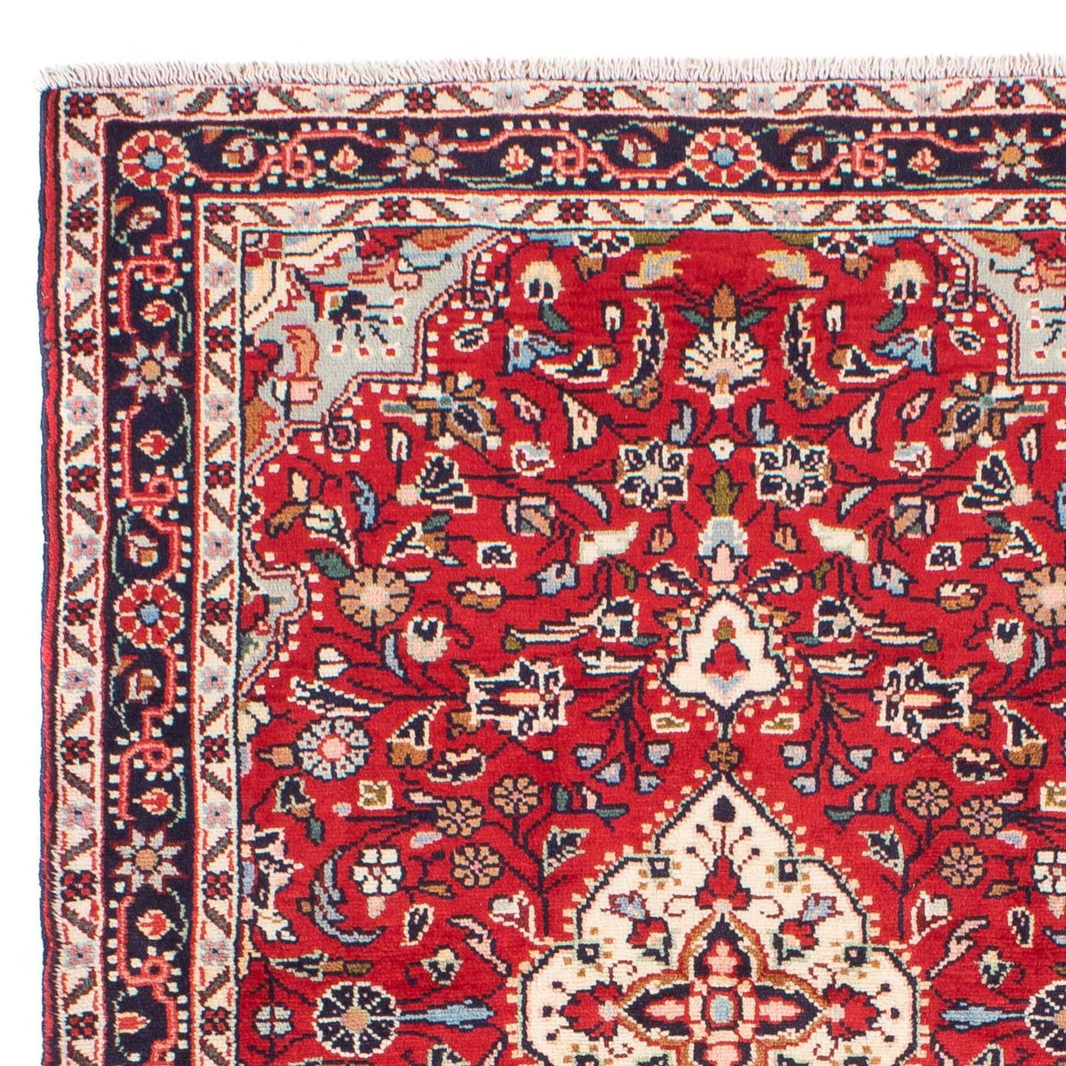 Alfombra persa - Clásica - 128 x 82 cm - rojo
