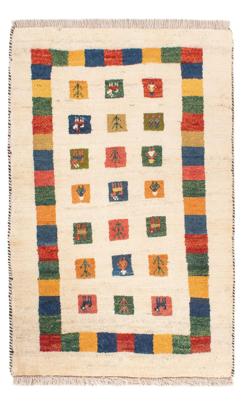 Alfombra Gabbeh - Persa - 122 x 76 cm - multicolor