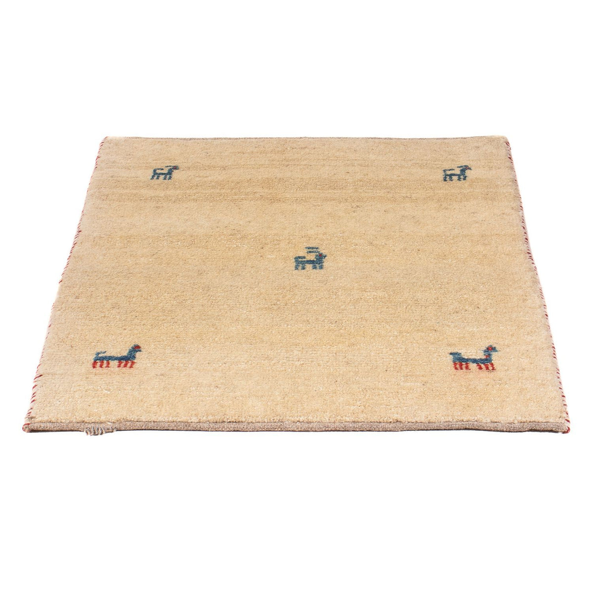 Alfombra Gabbeh - Persa - 89 x 67 cm - beige