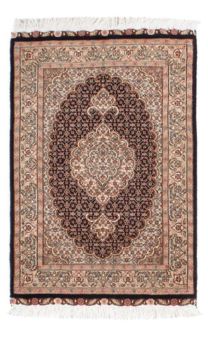 Alfombra Persa - Tabriz - Real - 95 x 60 cm - azul oscuro