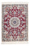 Alfombra Persa - Nain - Real - 93 x 65 cm - rojo