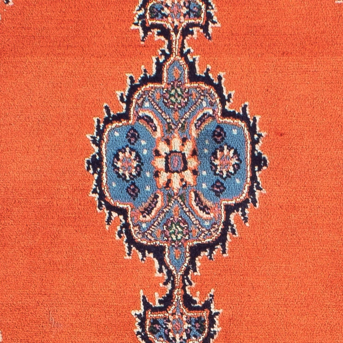Alfombra persa - Clásica - 75 x 50 cm - naranja
