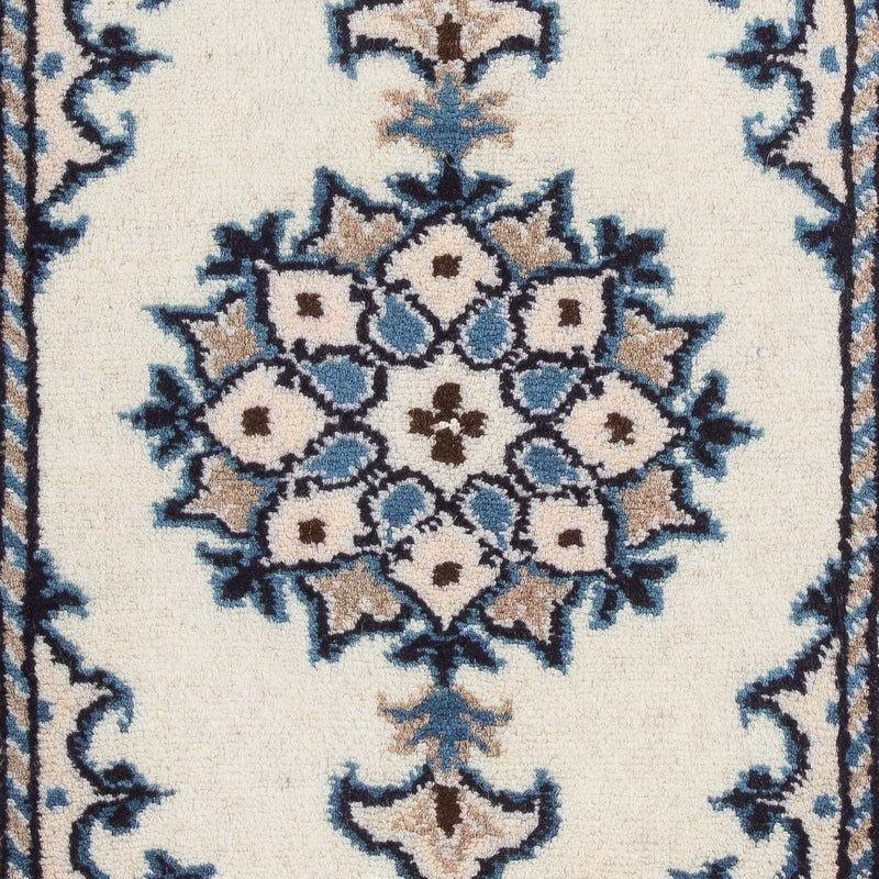 Alfombra persa - Nain - 60 x 40 cm - crema