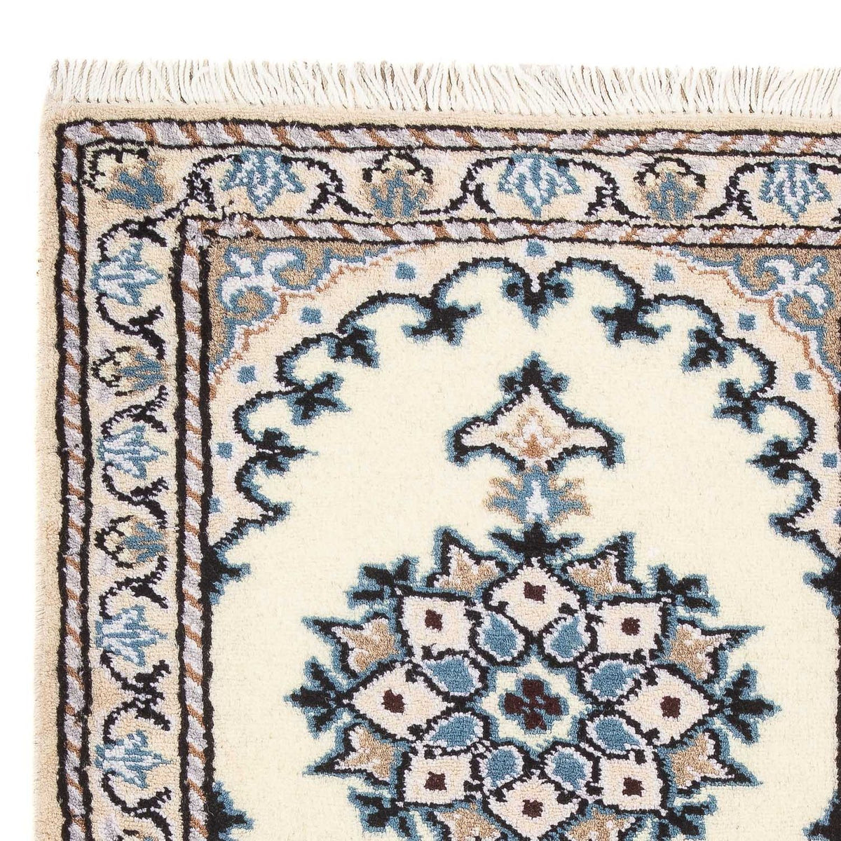 Alfombra persa - Nain - 60 x 40 cm - crema