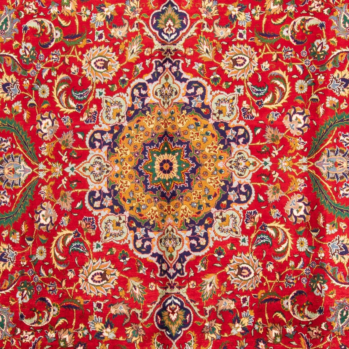 Alfombra persa - Tabriz - 390 x 289 cm - rojo
