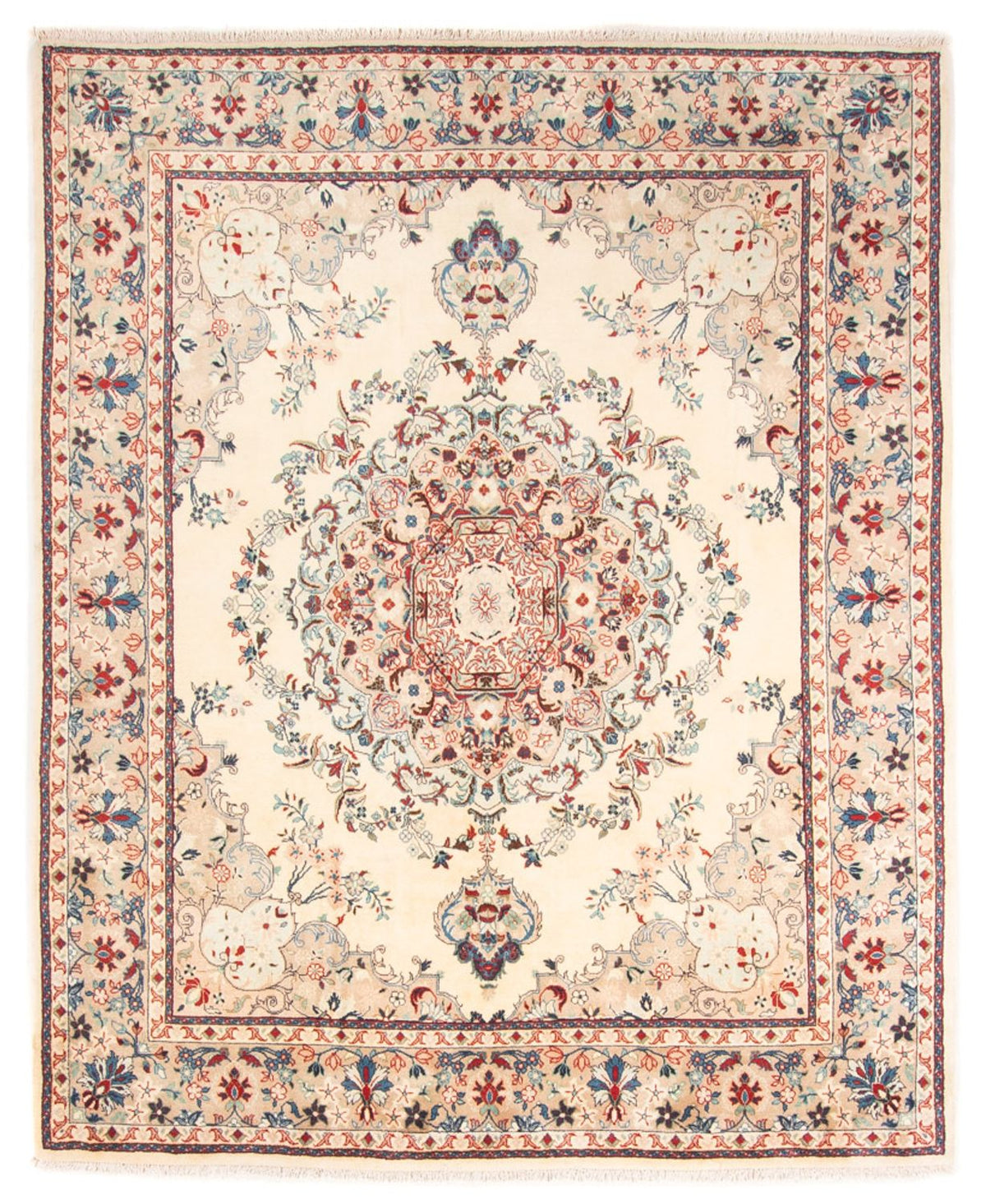 Alfombra persa - Clásica - 234 x 200 cm - beige