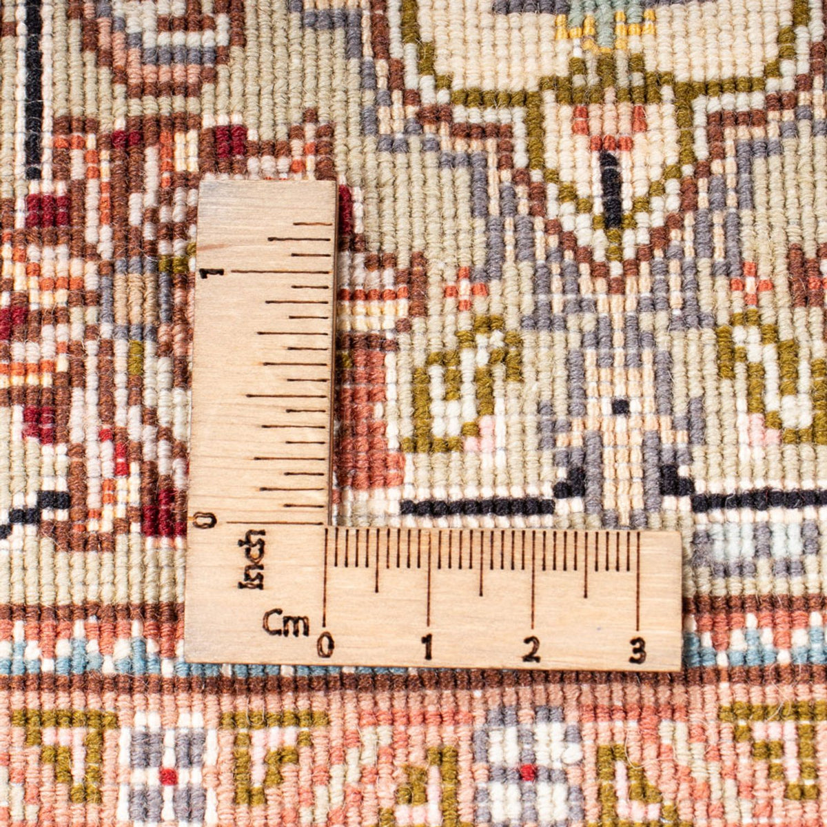 Alfombra Persa - Tabriz - Real - 311 x 208 cm - beige