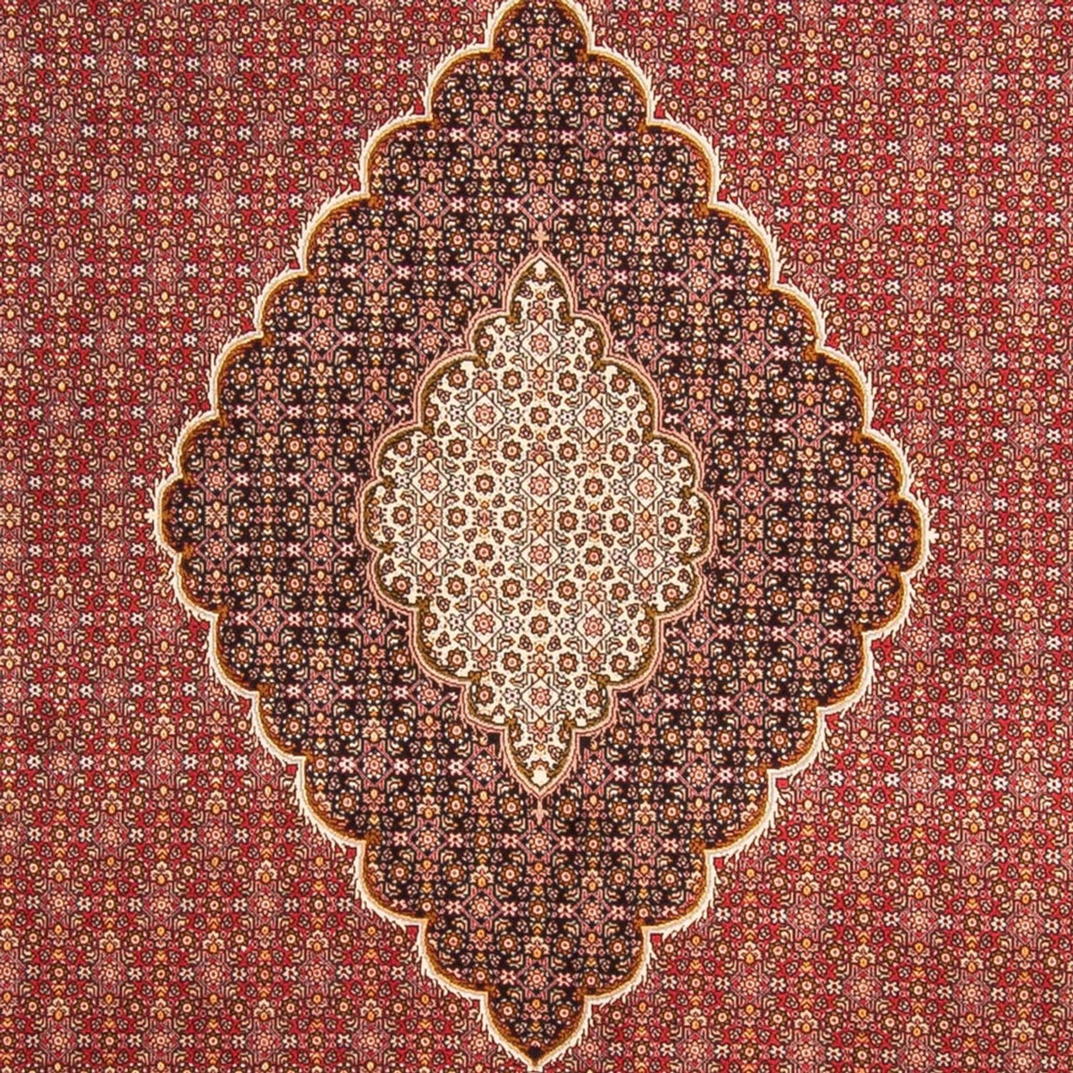 Alfombra Persa - Tabriz - Real - 300 x 200 cm - rojo