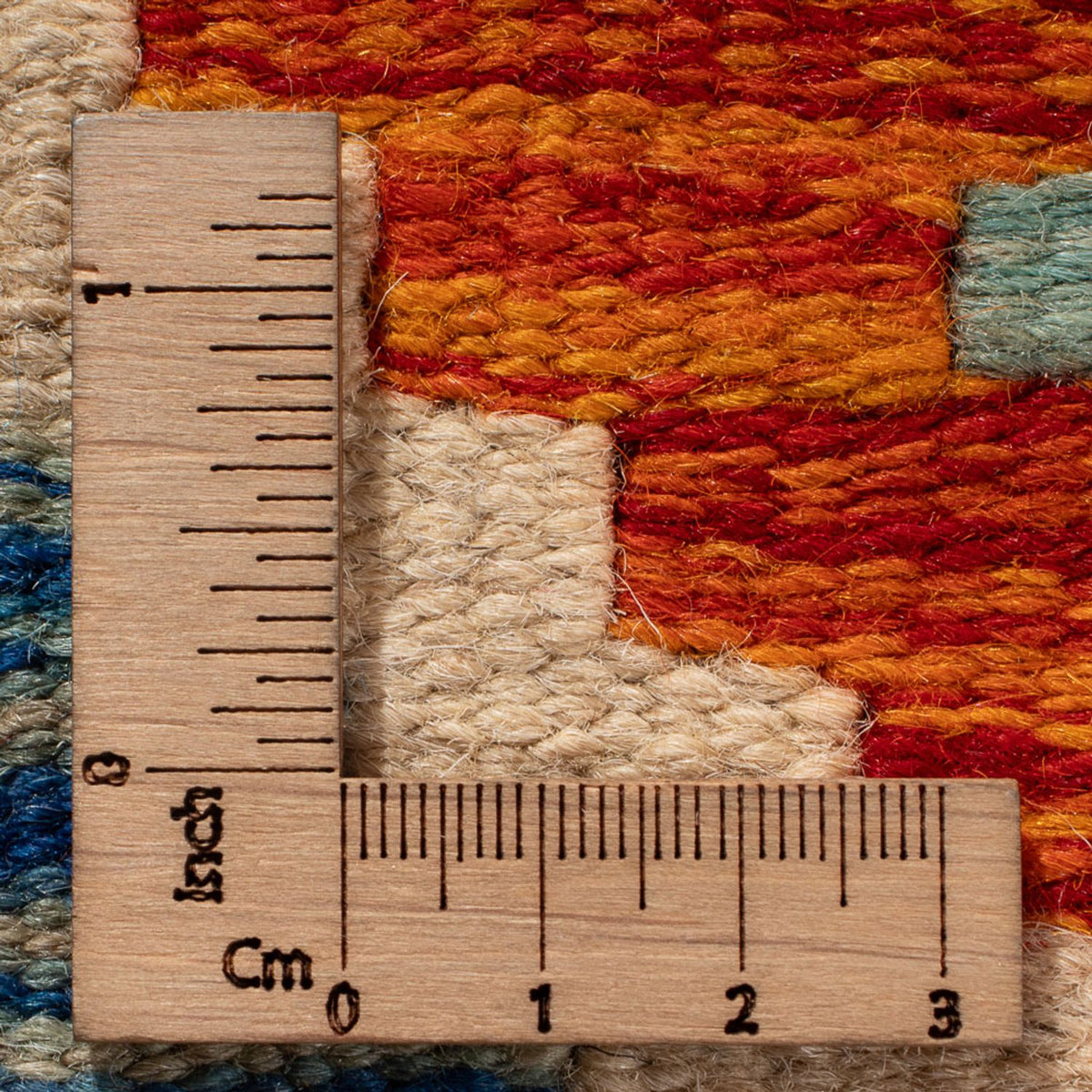 Alfombra Kelim - Splash - 91 x 62 cm - multicolor