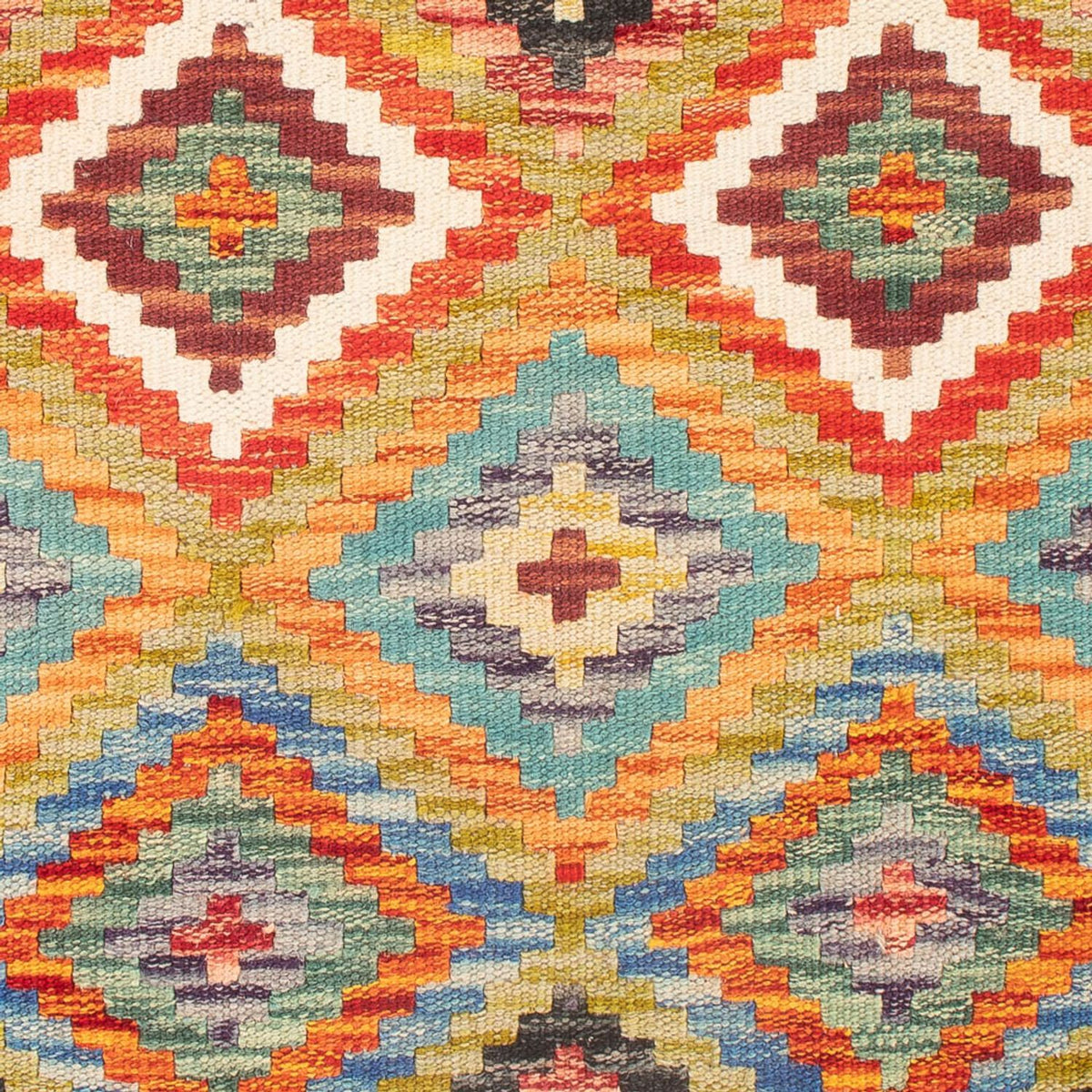 Alfombra Kelim - Splash - 98 x 60 cm - multicolor