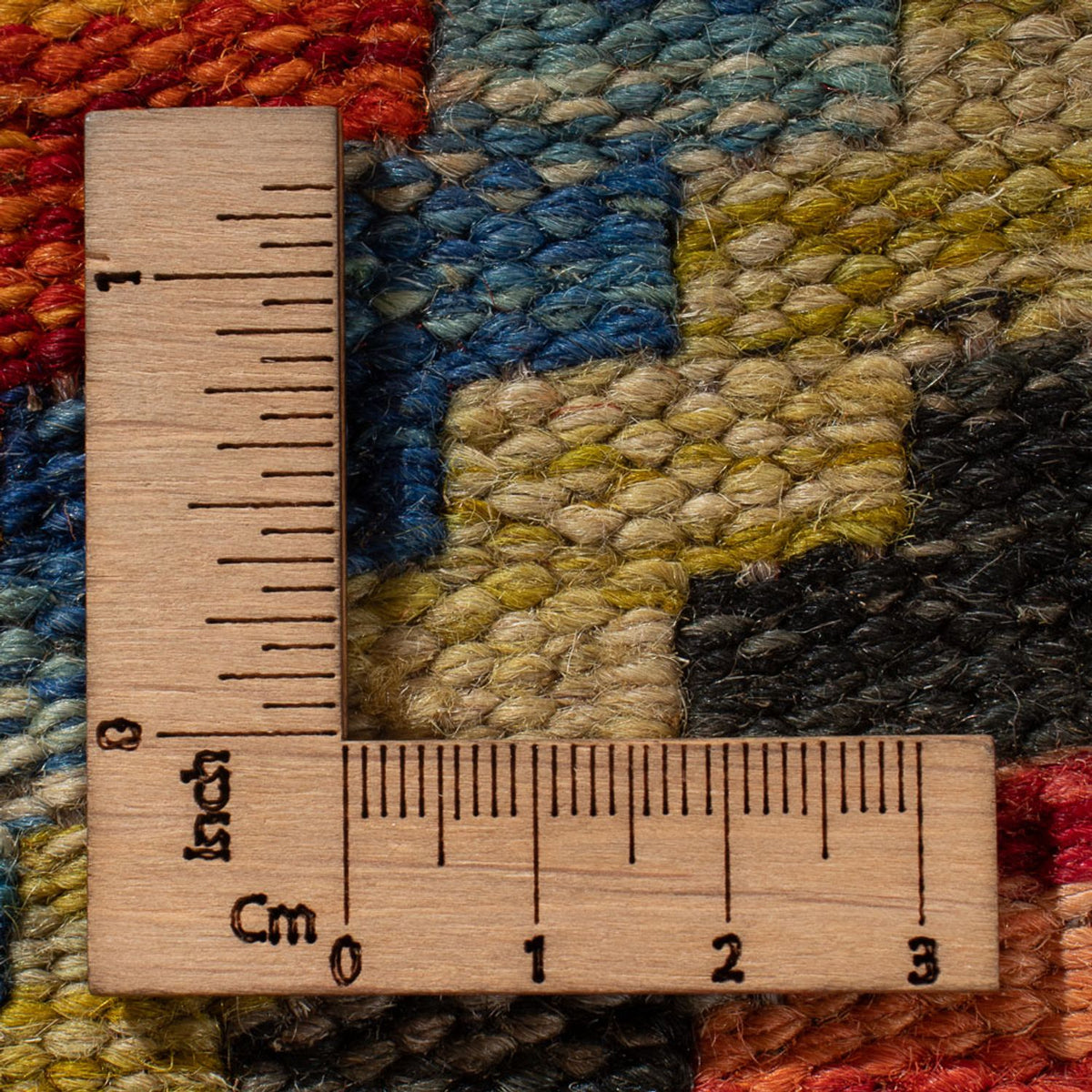 Alfombra Kelim - Splash - 98 x 60 cm - multicolor