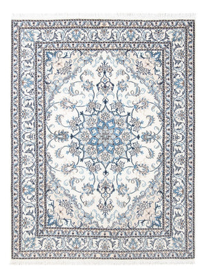 Alfombra persa - Nain - 206 x 144 cm - crema