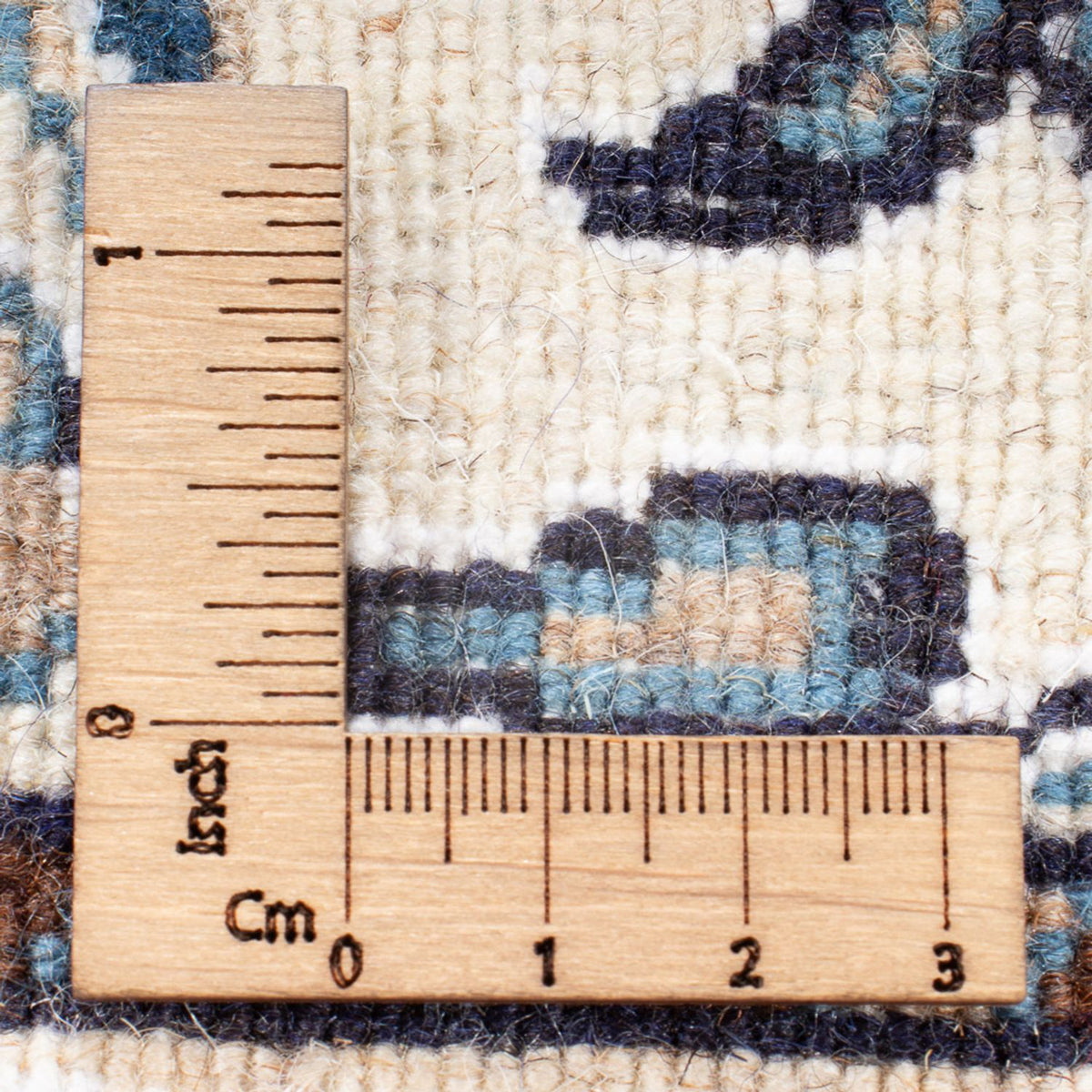 Alfombra persa - Nain - 206 x 144 cm - crema