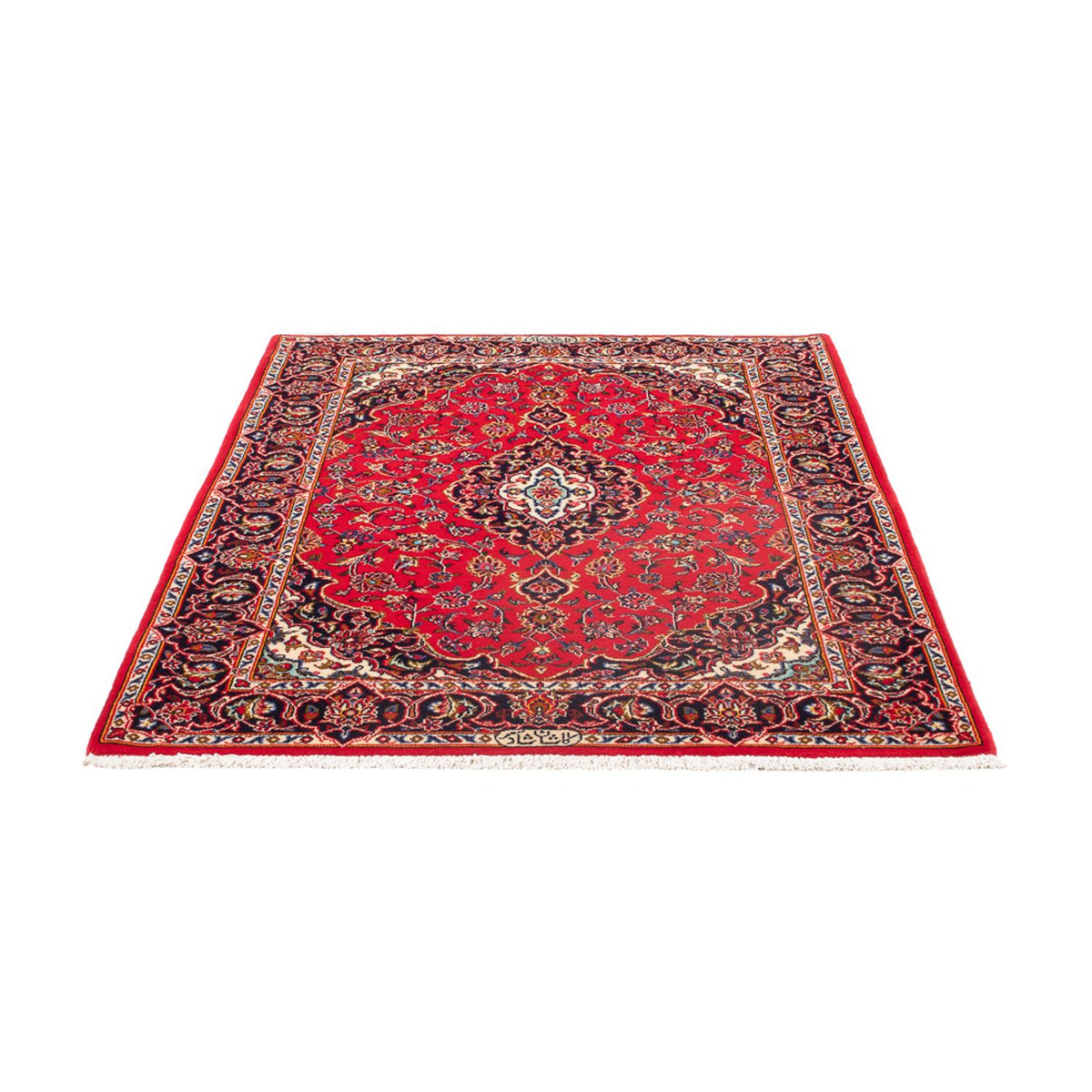 Alfombra persa - Keshan - 168 x 110 cm - rojo