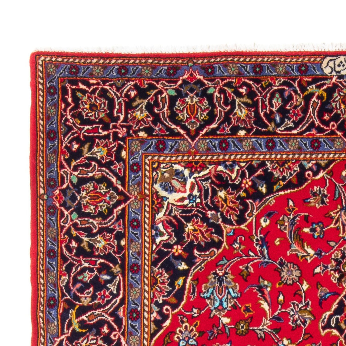 Alfombra persa - Keshan - 180 x 115 cm - rojo