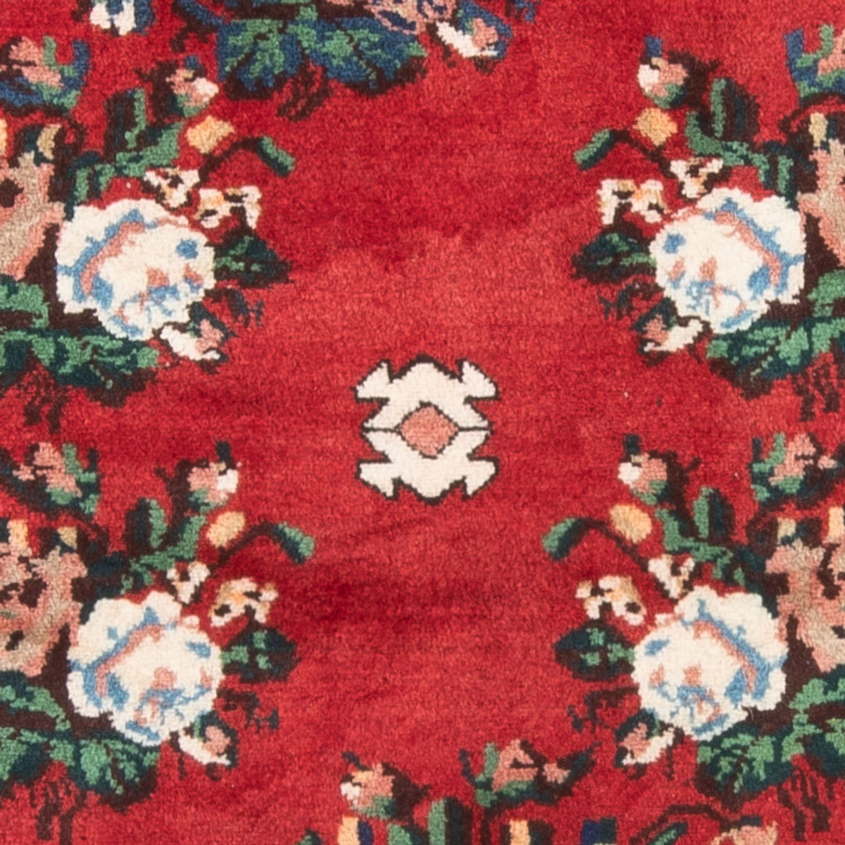 Alfombra persa - Nómada - 140 x 115 cm - multicolor