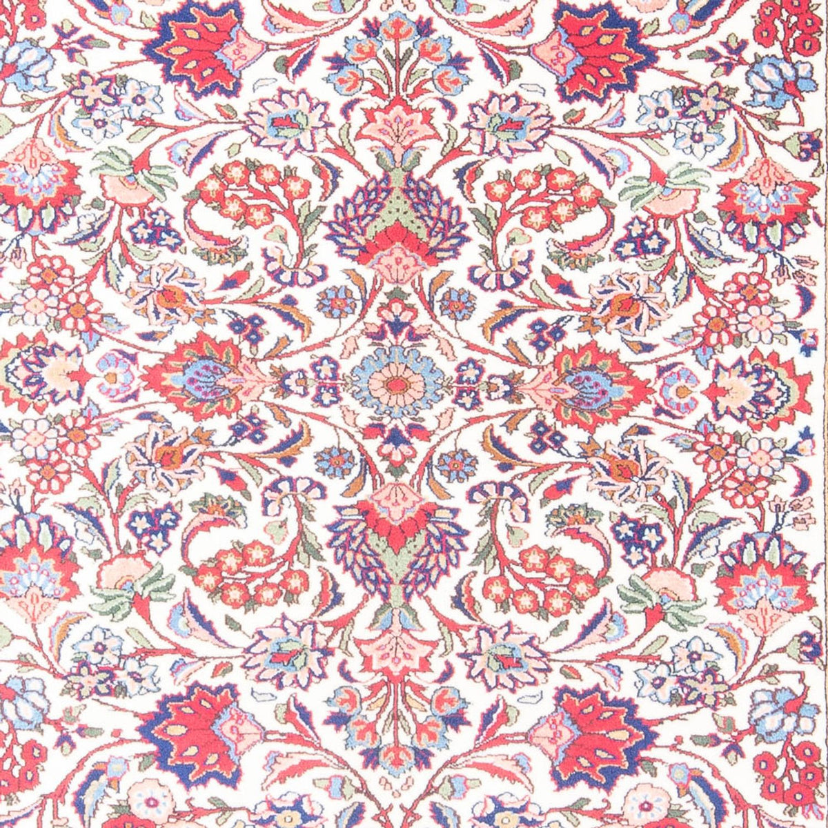 Alfombra persa - Ghom - 202 x 150 cm - azul claro