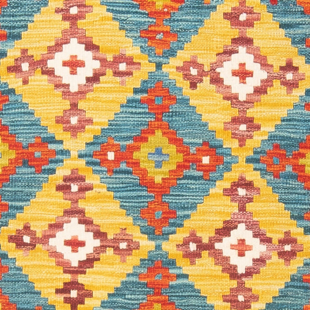 Alfombra Kelim - Splash - 143 x 104 cm - multicolor