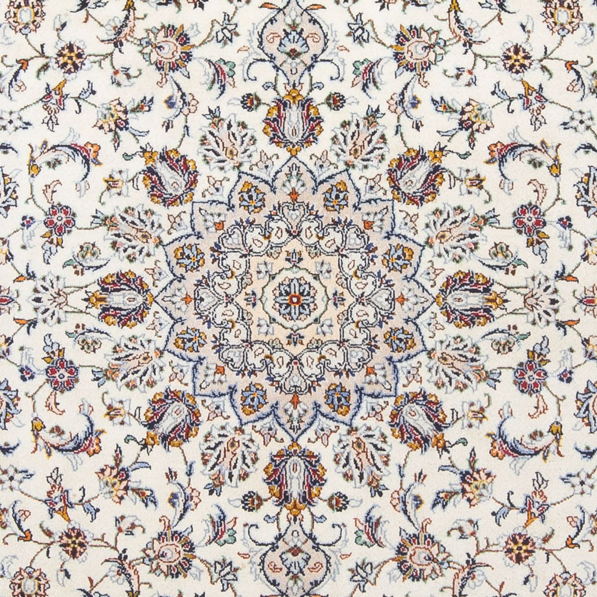 Alfombra persa - Keshan - 307 x 200 cm - crema