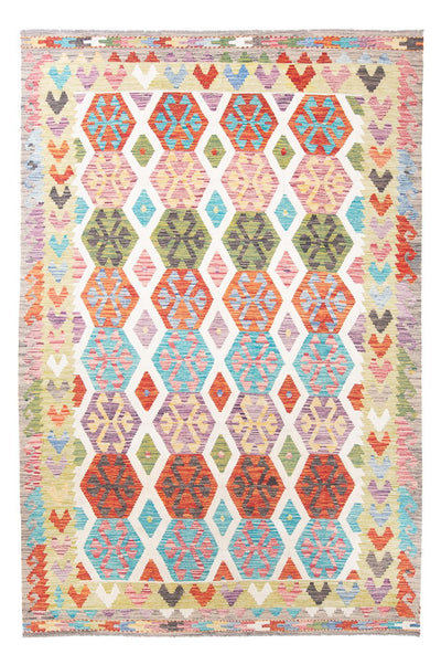 Kilim Maimana Alfombra 203x305cm - Alfombra de lana