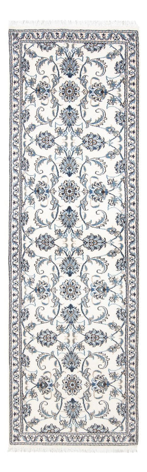 Alfombra de pasillo Alfombra persa - Nain - 264 x 74 cm - crema