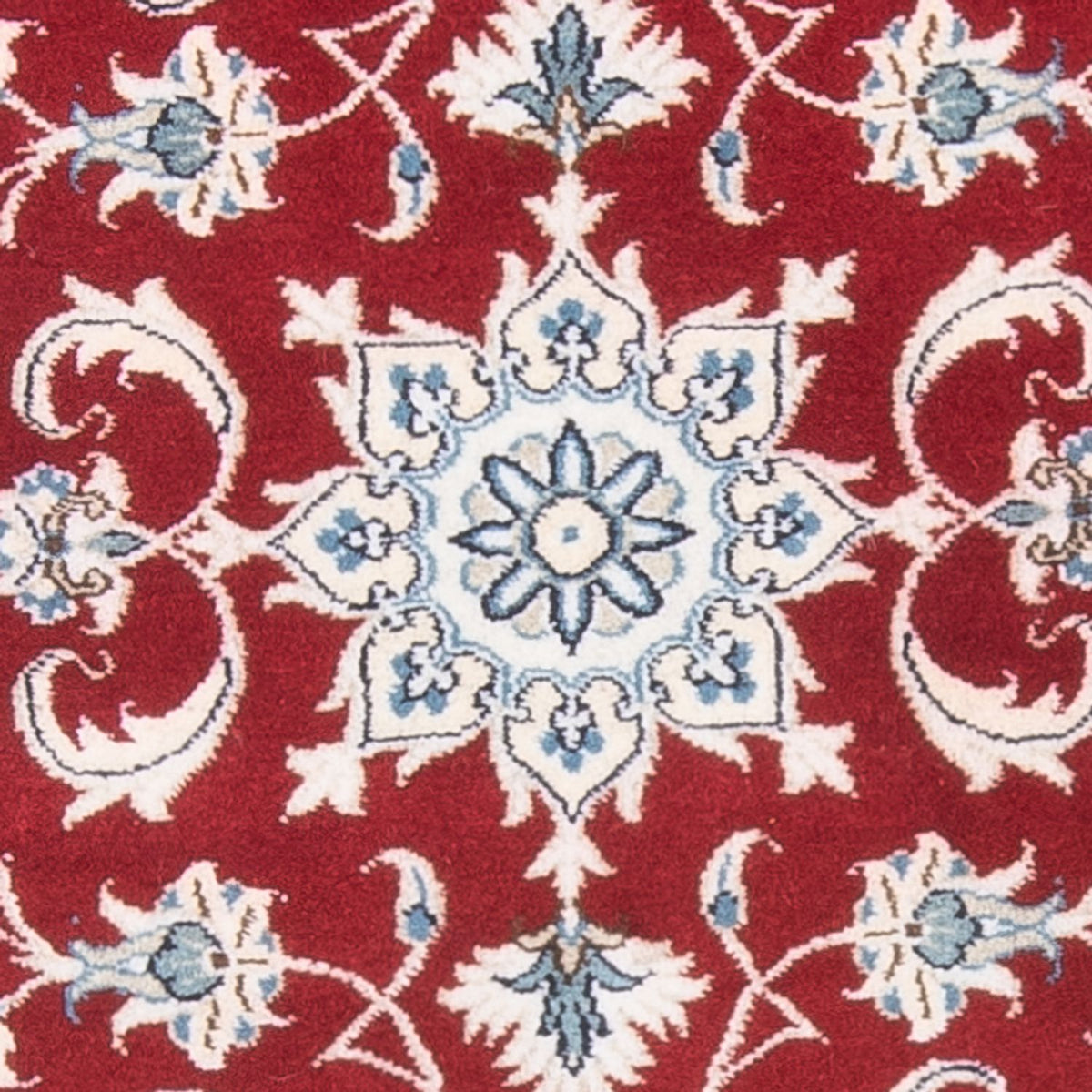 Alfombra persa - Nain - 138 x 66 cm - rojo