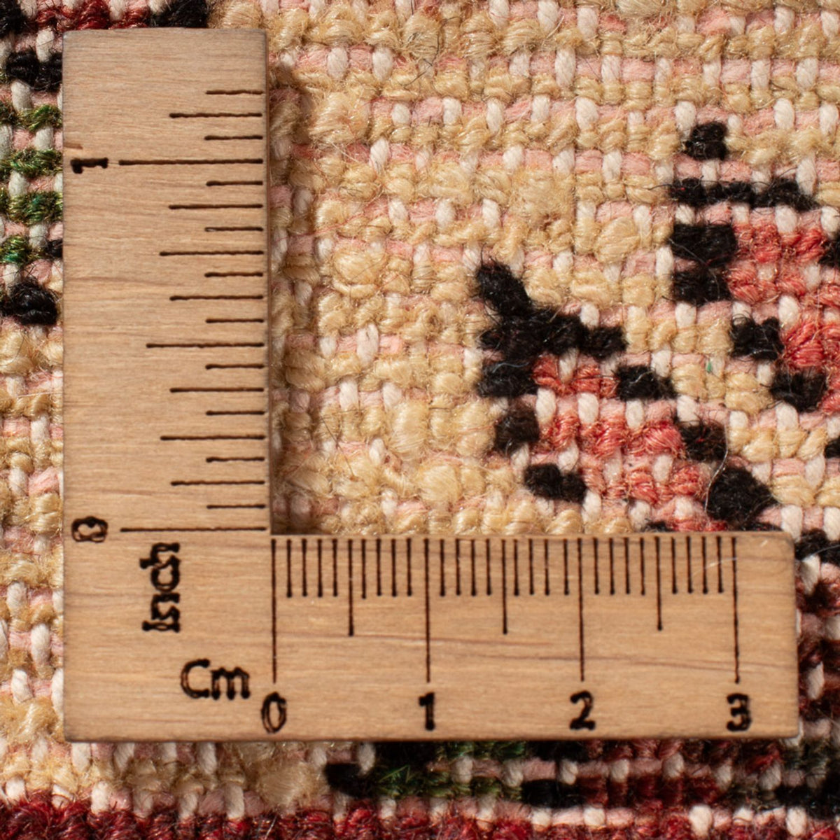 Alfombra persa - Nómada - 68 x 52 cm - crema