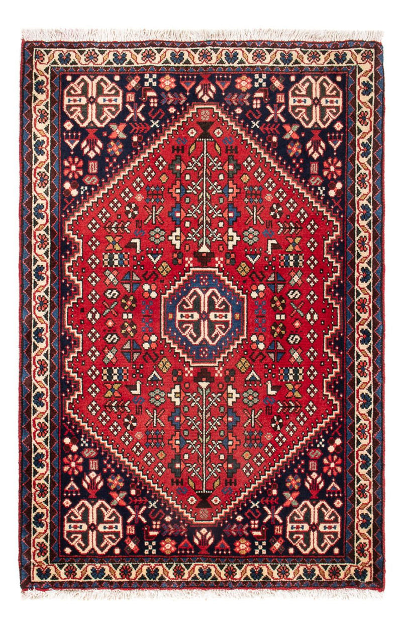 Alfombra persa - Nómada - 99 x 65 cm - rojo