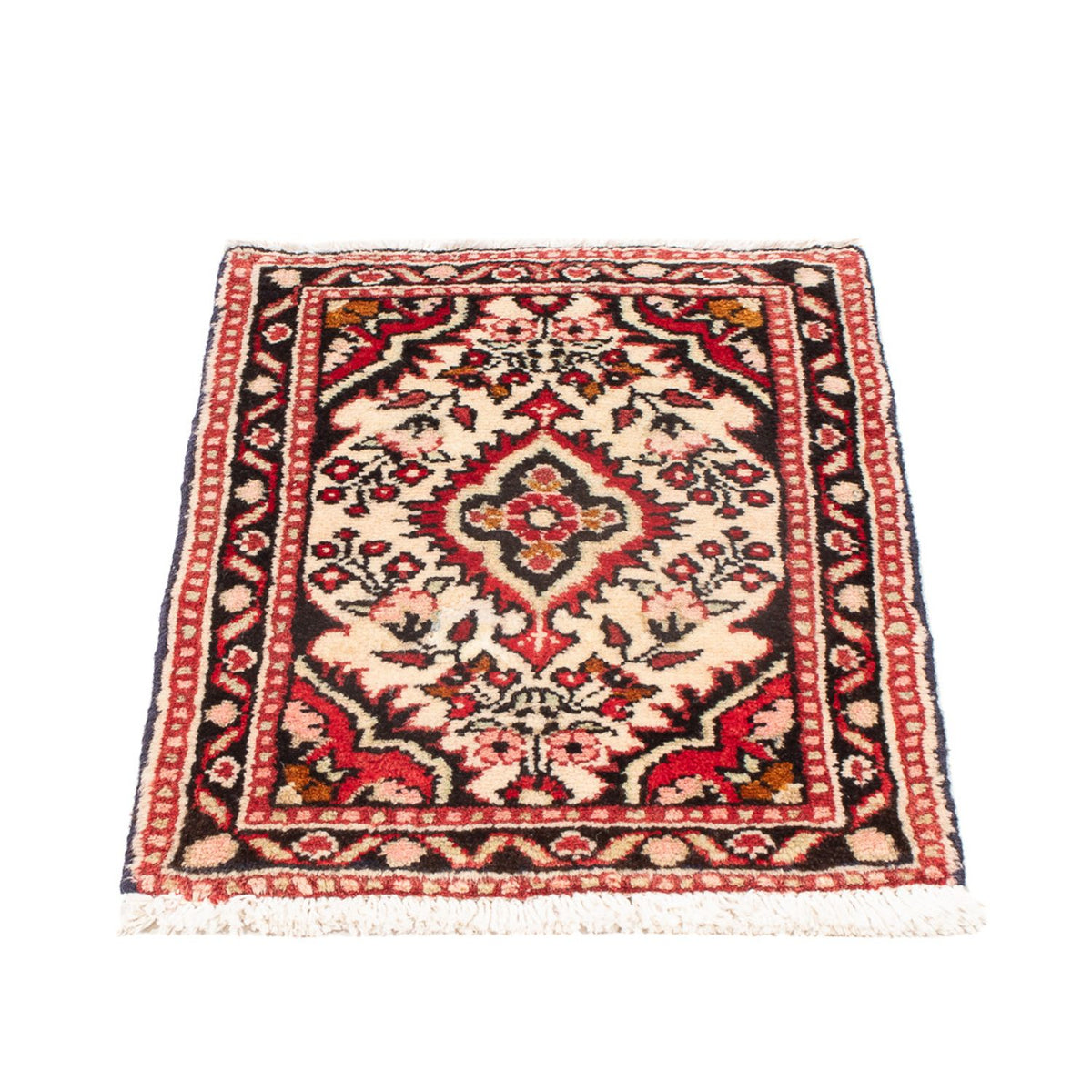 Alfombra persa - Nómada - 66 x 44 cm - crema