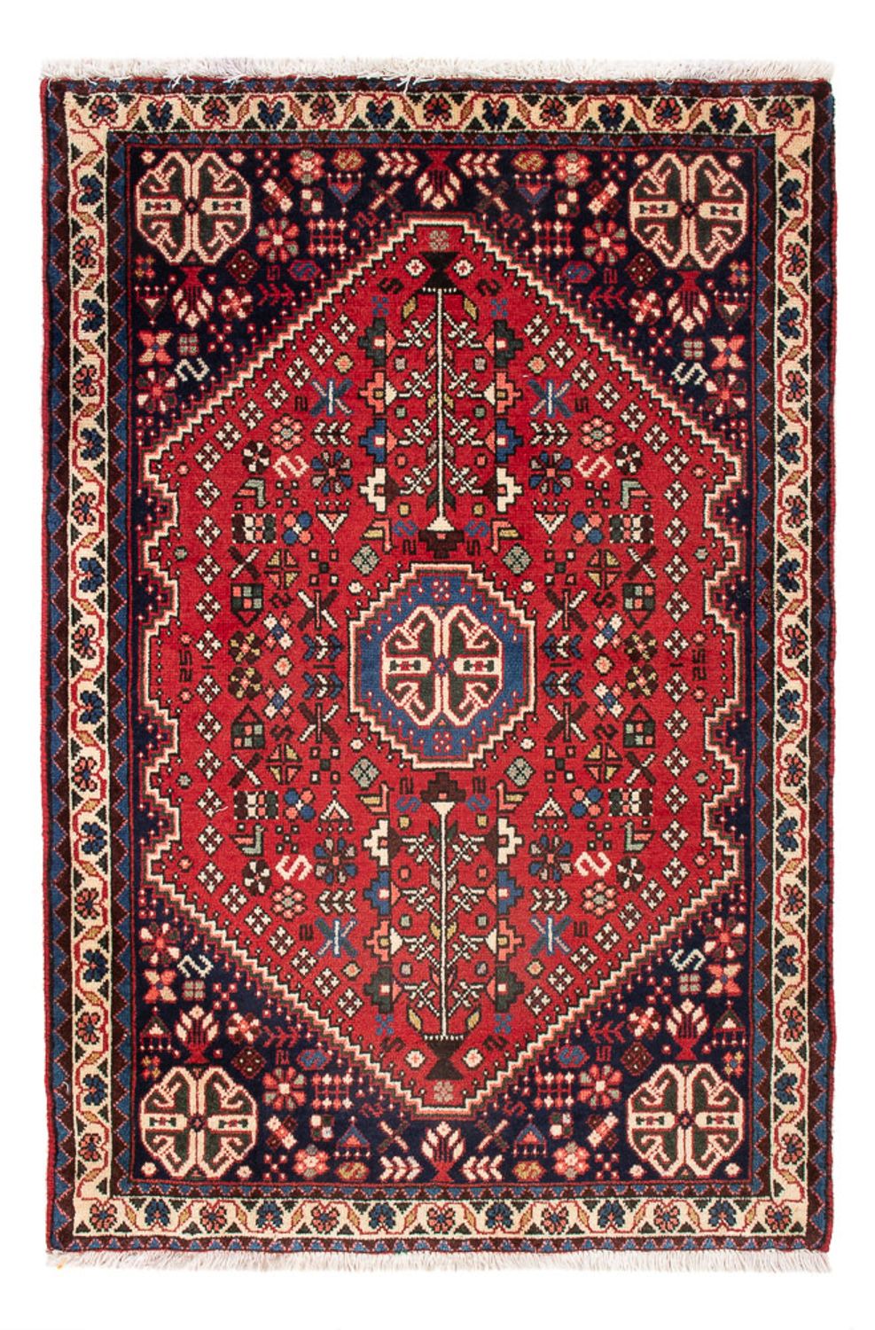 Alfombra persa - Nómada - 97 x 65 cm - rojo