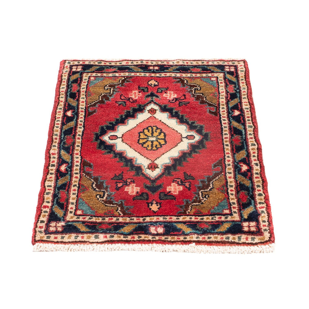 Alfombra persa - Nómada - 66 x 46 cm - rojo