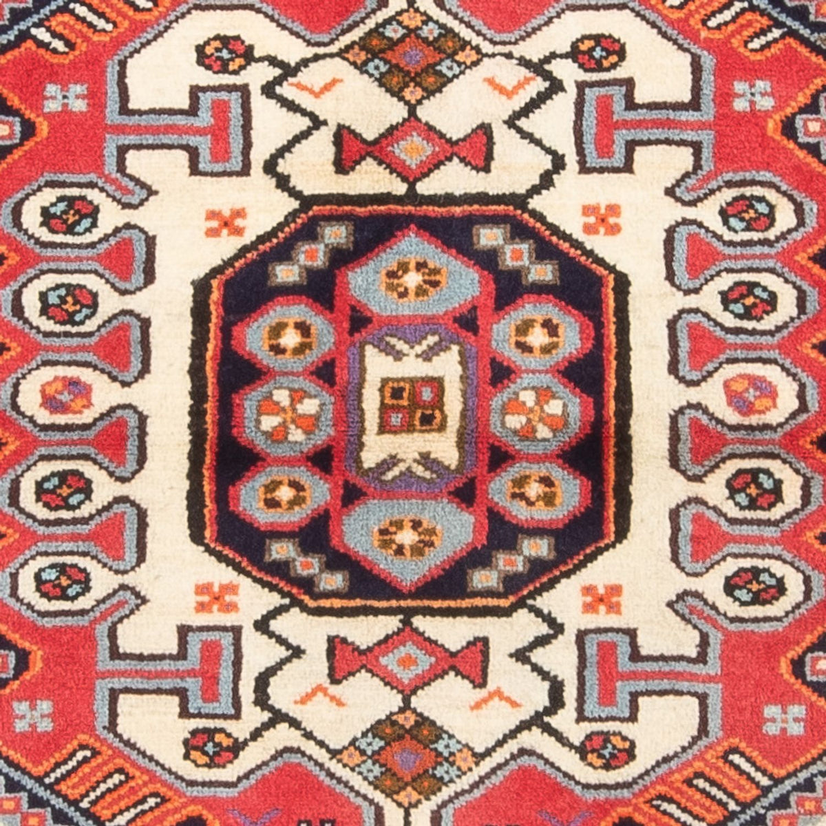 Alfombra persa - Nómada - 150 x 99 cm - rojo