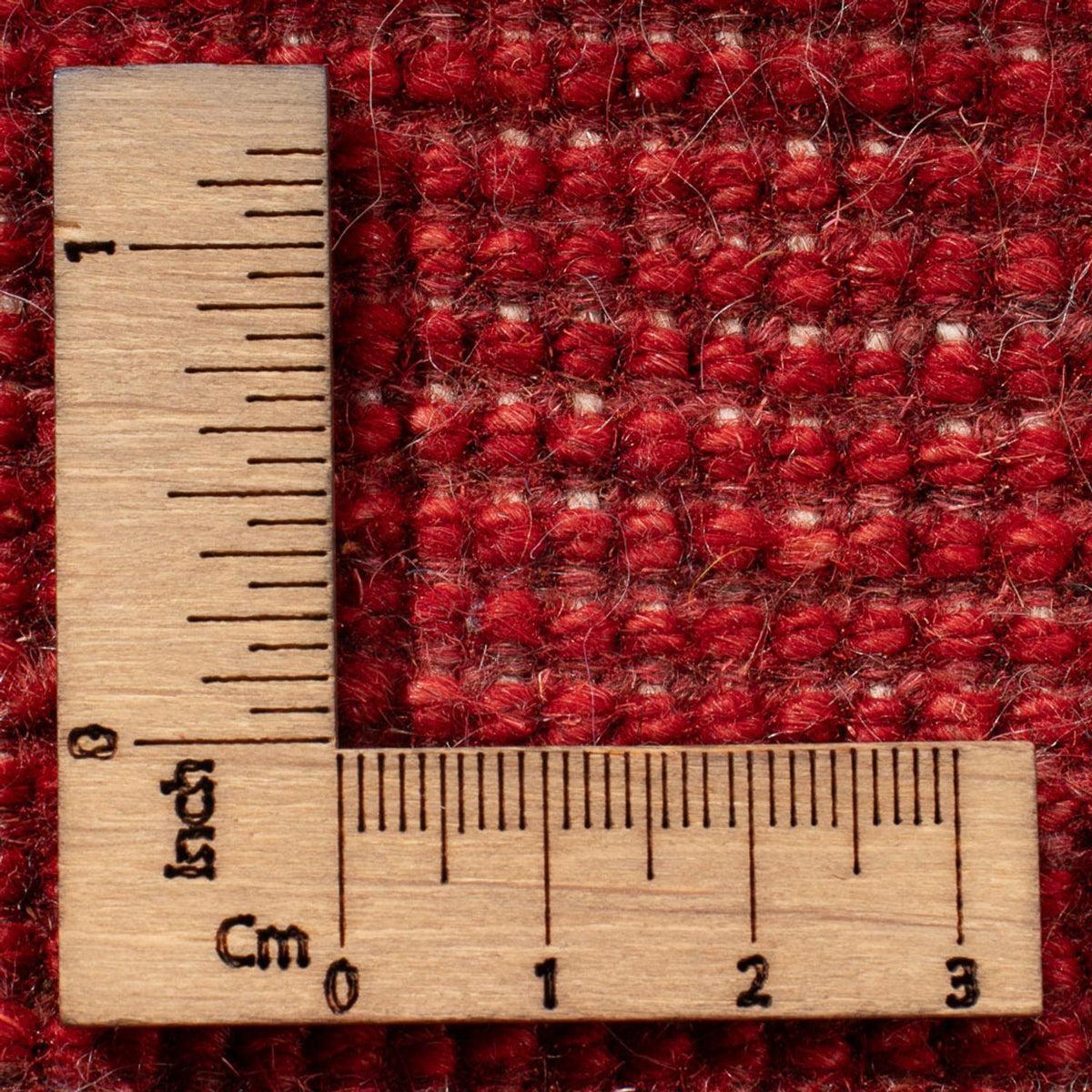 Alfombra Gabbeh - Persa - 123 x 76 cm - rojo