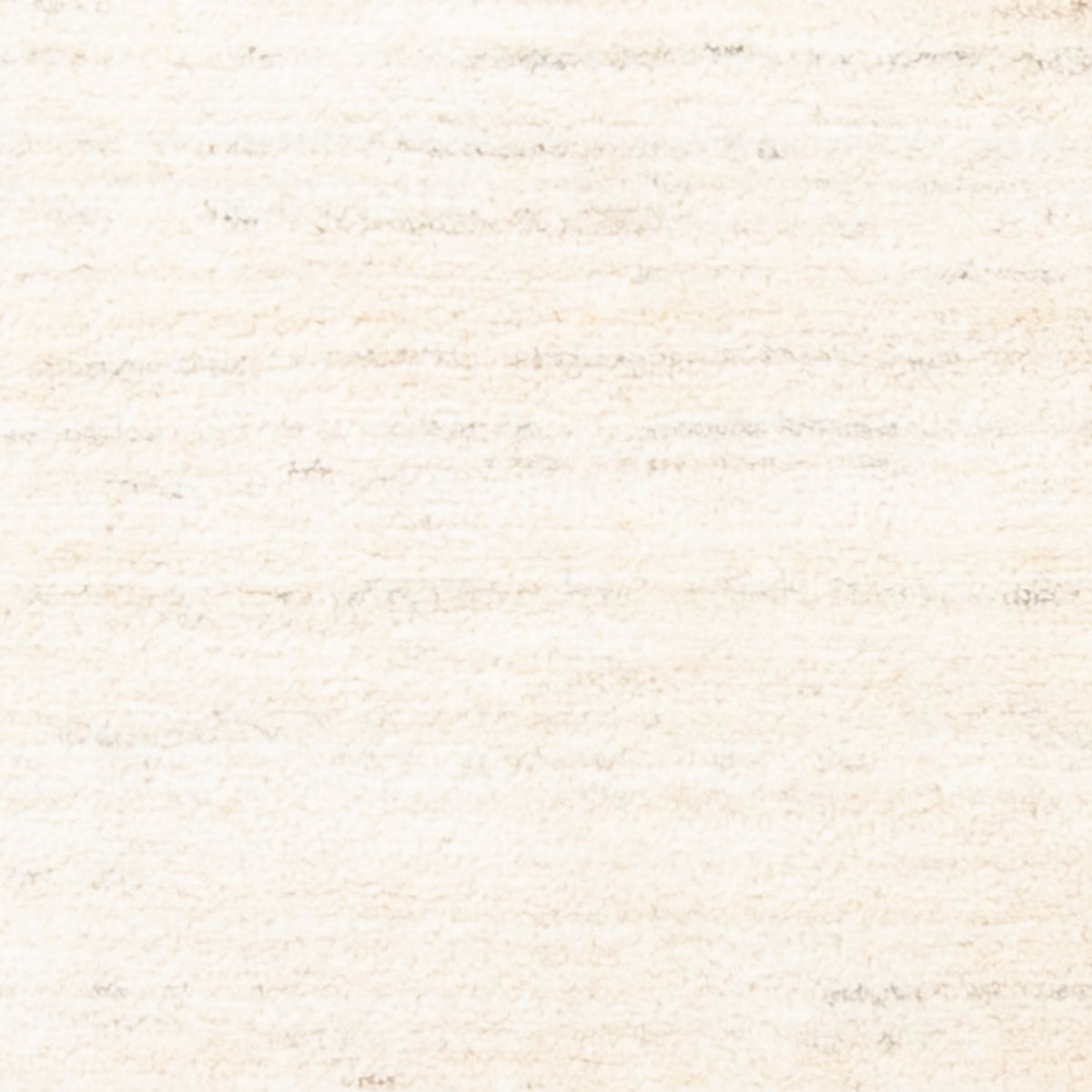 Alfombra Gabbeh - Persa - 144 x 71 cm - blanco natural