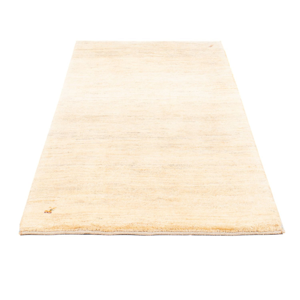 Alfombra de pasillo Alfombra Gabbeh - Persa - 193 x 83 cm - blanco natural